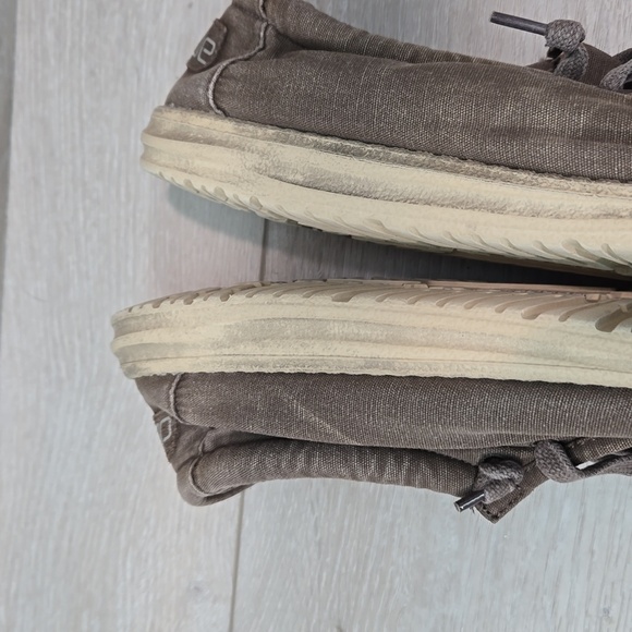 Hey Dude Mens Wally Washed Mud Loafer Slip on shoes sz 13 - Picture 12 of 13